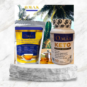 O.M.A.K SUPER COMBO ( KETO + TEATOX )