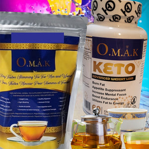 O.M.A.K SUPER COMBO ( KETO + TEATOX )